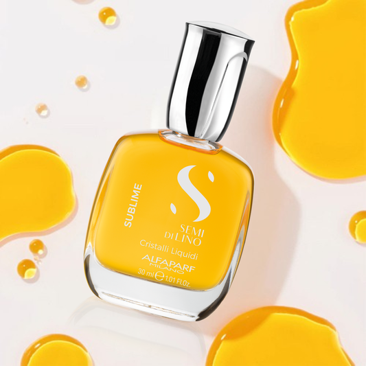 Sérum iluminador Cristalli Liquidi Semi Di Lino Alfaparf Milano 30 ml
