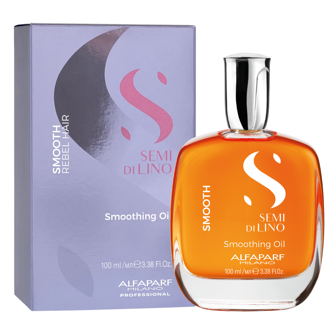 Oleo anti-frizz suavizante Semi Di Lino Smooth Alfaparf Milano 100 ml
