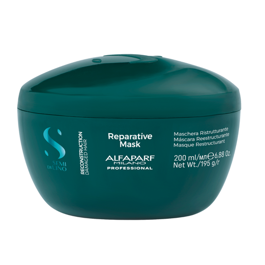 Reparative Mask (verde) Semi di Lino Reconstruction – 200 ml