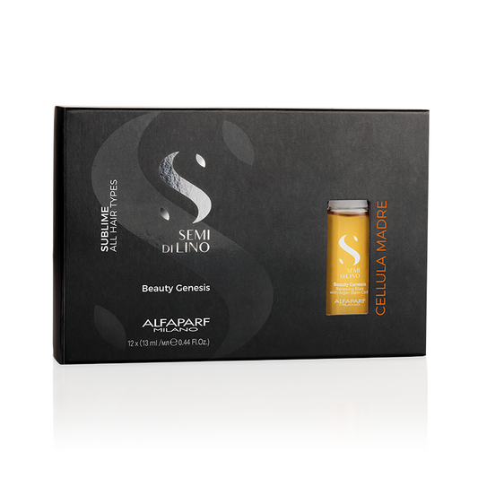 Semi di Lino Sublime Cellula Madre Beauty Genesis Vials – Alfaparf Milano (12 x 13 ml)