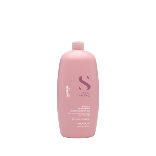 Shampoo nutritivo Semi Di Lino Moisture Nutritive Low Shampoo Alfaparf Milano 1000 ml