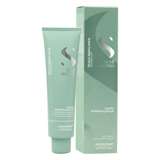 Exfoliante suave para cuero cabelludo Semi Di Lino Scalp Balance Gentle Exfoliating Scrub Alfaparf Milano 150 ml